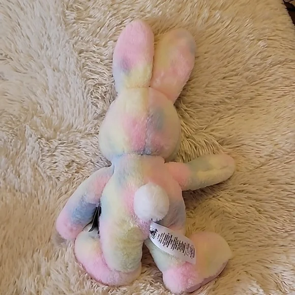 Disney Store Easter 2020 18" Minnie Mouse Plush Bunny Tie Dye w/Tags - Picture 4 of 7